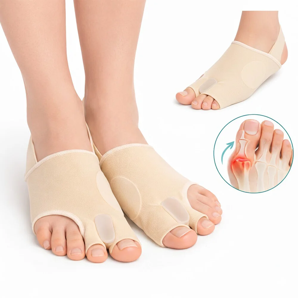 Elastická bandáž na Hallux Valgus s klinom - 1 pár