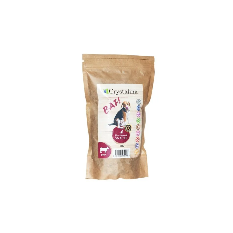 Doplnkové krmivo pre psov BAF 400 g, hovädzia