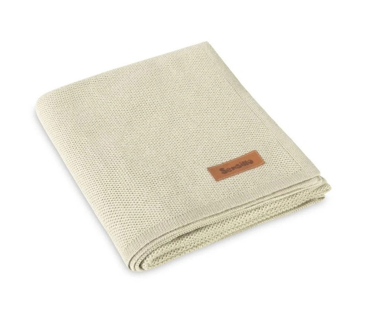 Bambusová prikrývka pre bábätko 80x100 cm, 100% bambus, beige