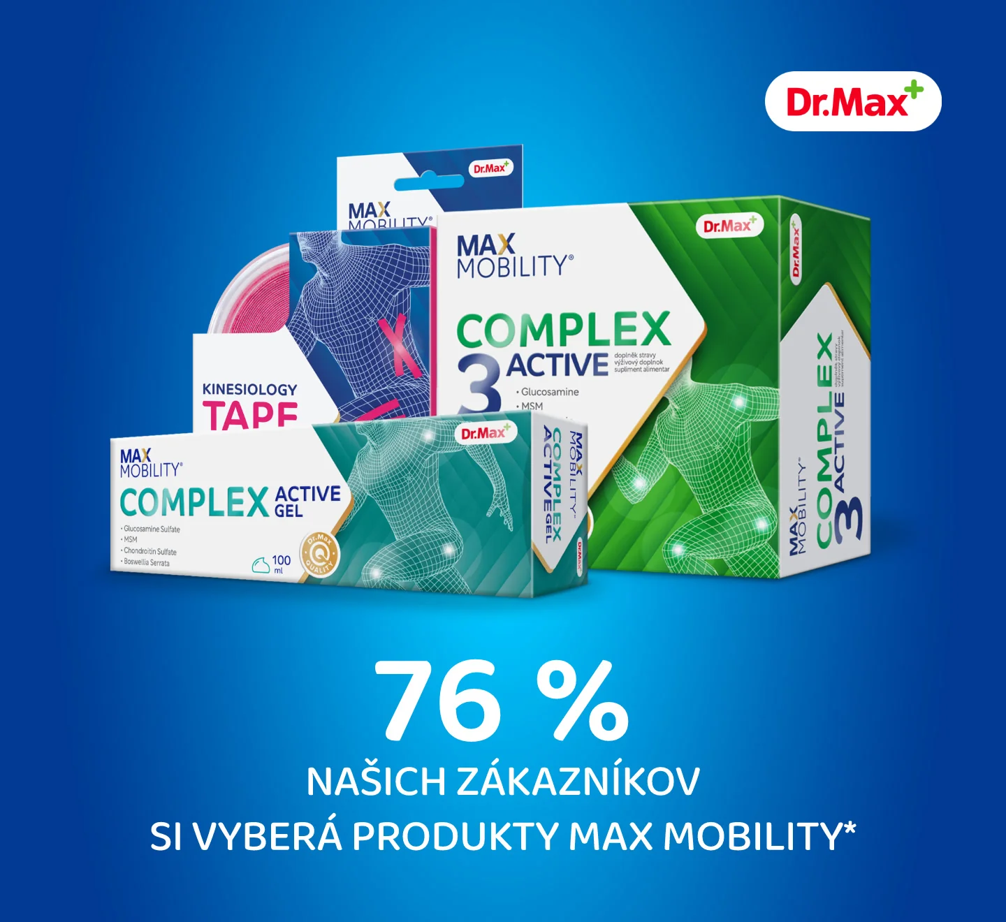 76% našich zákazníkov si vyberá produkty Max Mobility* 76% našich zákazníkov si vyberá produkty Max Mobility*