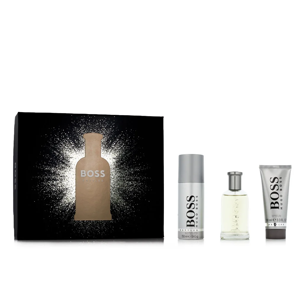 Hugo Boss Boss Bottled EDT 100 ml + SG 100 ml + DEO ve spreji 150 ml M