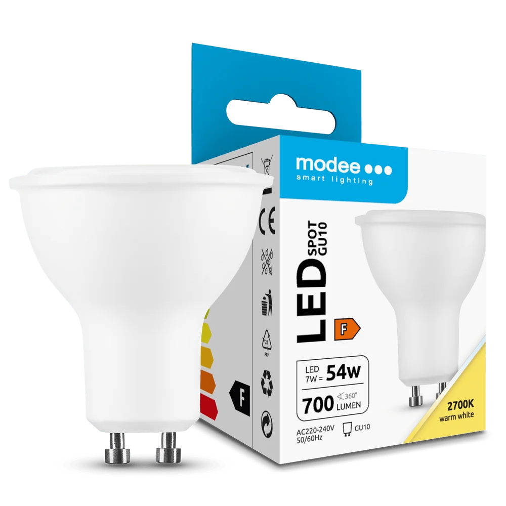 Modee Lighting LED žiarovka GU10 7W 2700K