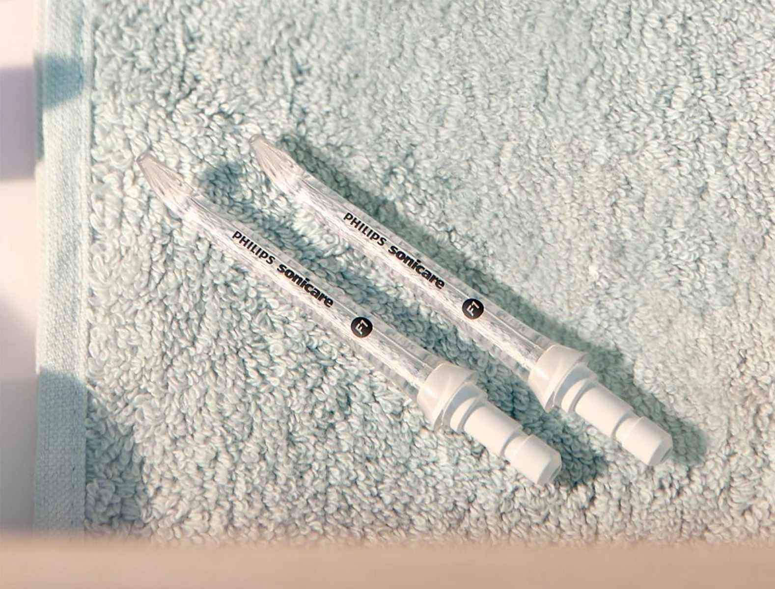 Philips Sonicare HX3042/00, Trysky pre ústnu sprchu 1×2 ks, náhradná hlavica