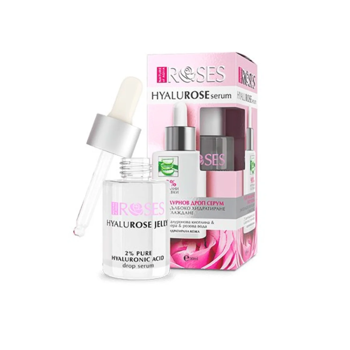 ROSES HYALUROSE Drop Serum 30 ml - NATURE OF AGIVA