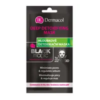 Dermacol Textilná detoxikačná maska Black Magic