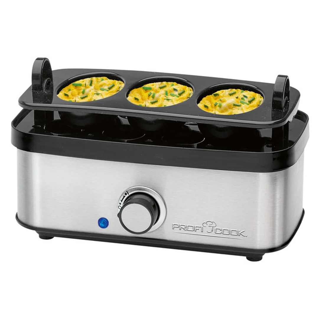 ProfiCook EK 1275 varič vajec a omelety, 8 vajec, nerez