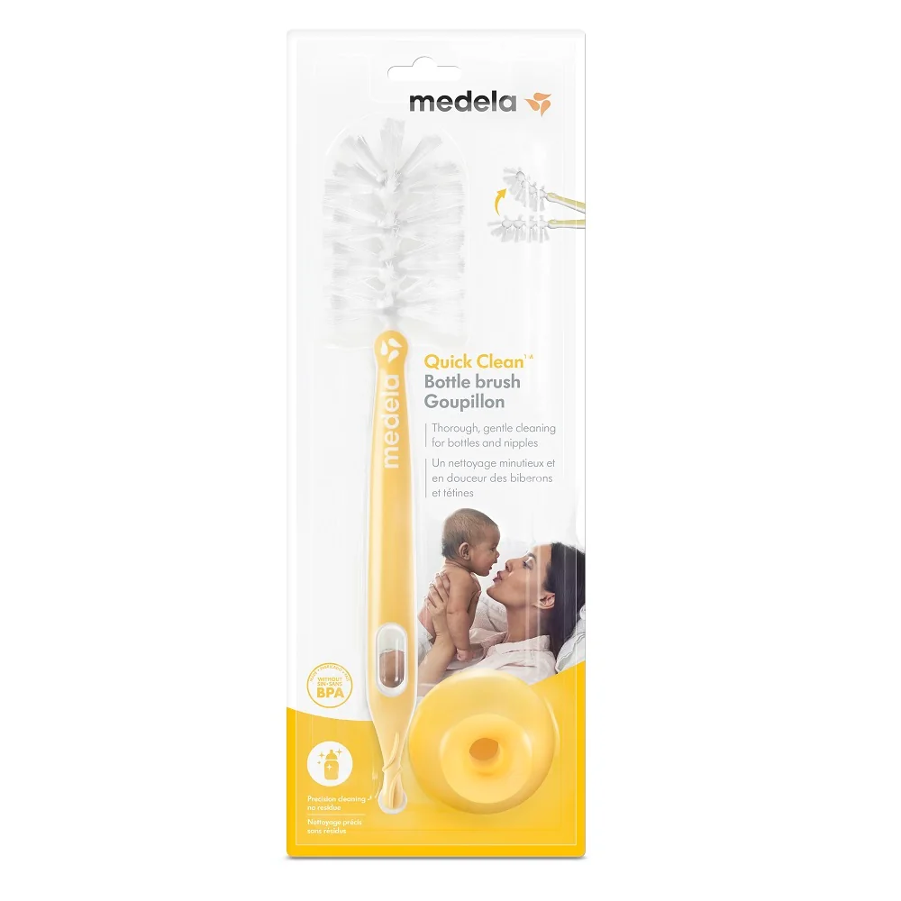 Medela Kefka na fľaše Quick Clean™ 1×1 ks, čistiaca kefka na fľaše