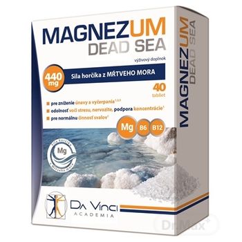 MAGNEZUM DEAD SEA - DA VINCI tbl 1x40 ks