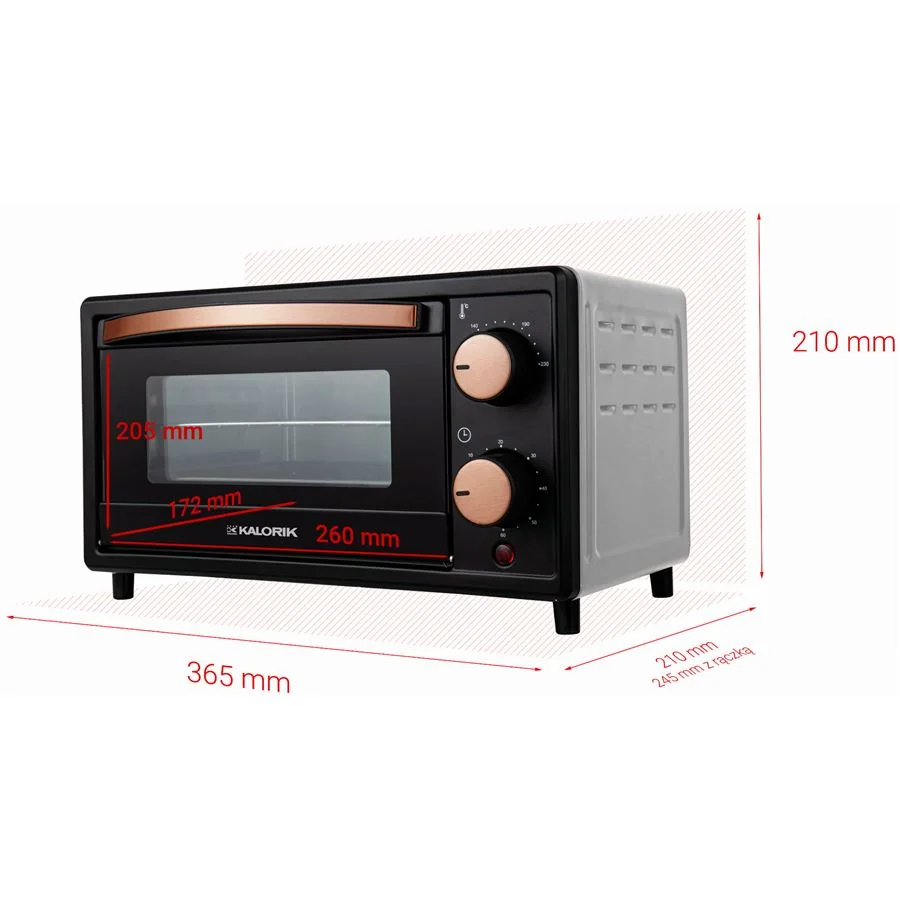 Elektrická rúra TKG OT 2015 CO (10l)