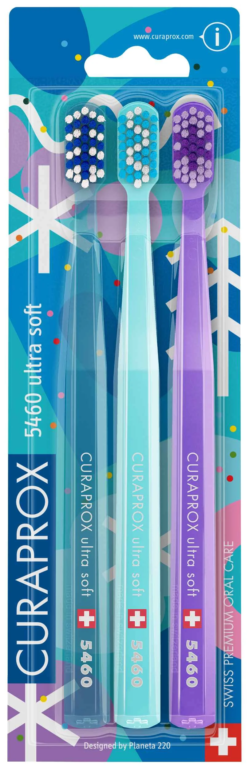 CURAPROX CS 5460 ultrasoft Kúzelná Edícia 1×3 ks, zubné kefky