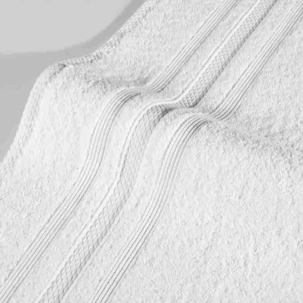 EMI Sada 2 kusov bavlnenej osušky a uteráka San Diago biela 1×2 ks, bavlnené osušky