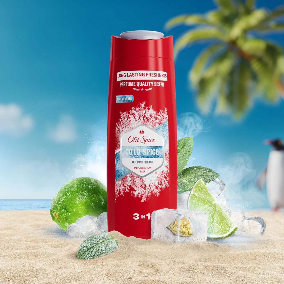 Old Spice Cold Spice sprchový gél 3v1 400 ml 400 ml