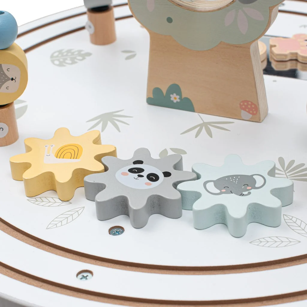 Drevený multifunkčný stolček Montessori Baby Mix , 20C58316