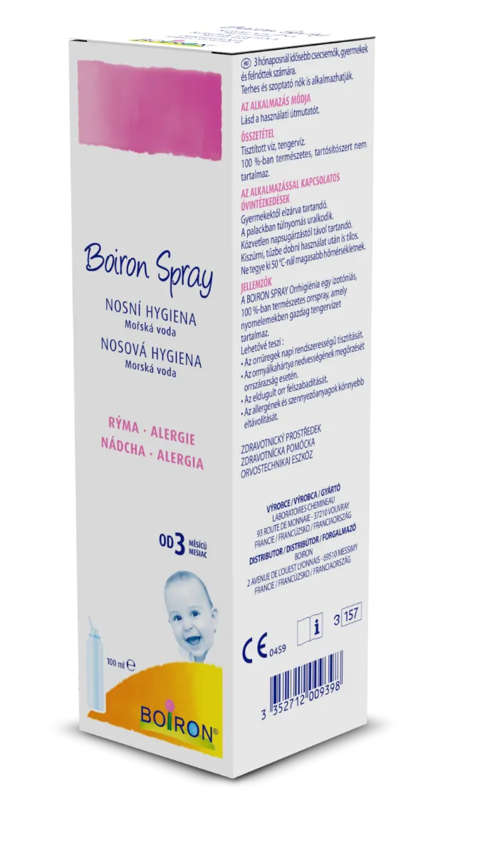 Boiron Spray izotonický nosový sprej s obsahom morskej vody 1x100 ml