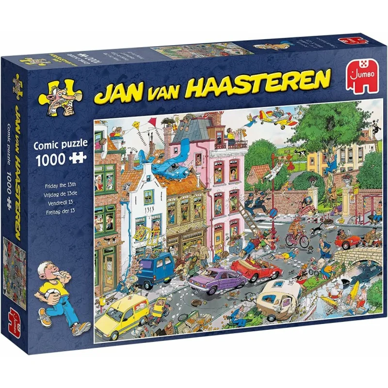 Jumbo Jan van Haasteren Puzzle Friday the 13th 1000 dielikov