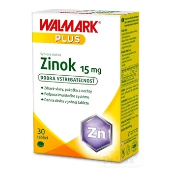 WALMARK Zinok 15 mg 1×30 tbl