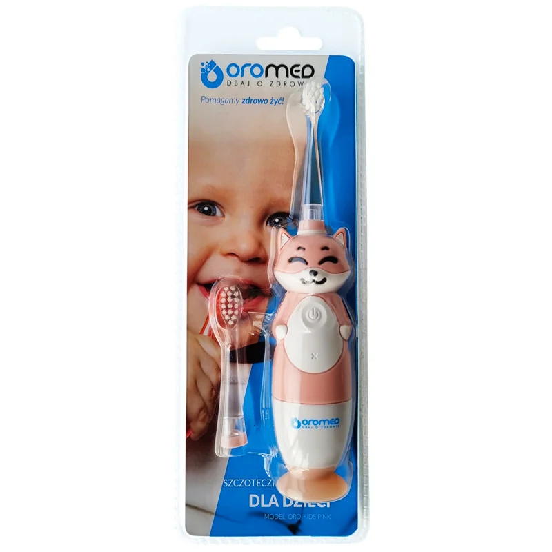 Sonická zubná kefka OROMED ORO-KIDS PINK (0-3rokov)