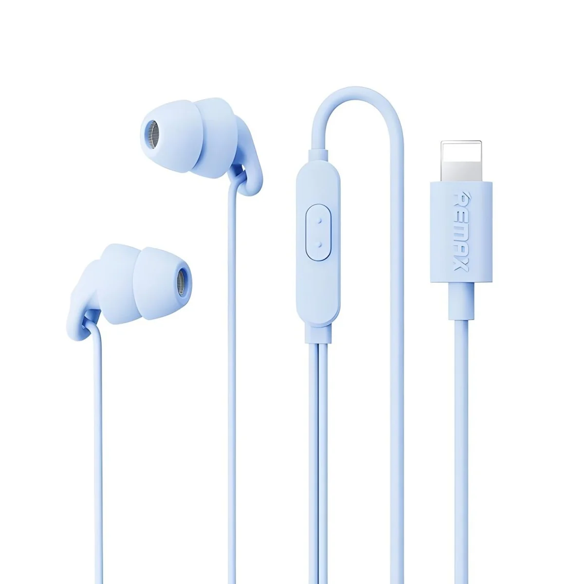 Kábel pre slúchadlá s mikrofónom, modrý 1 ks, 3,5 mm jack