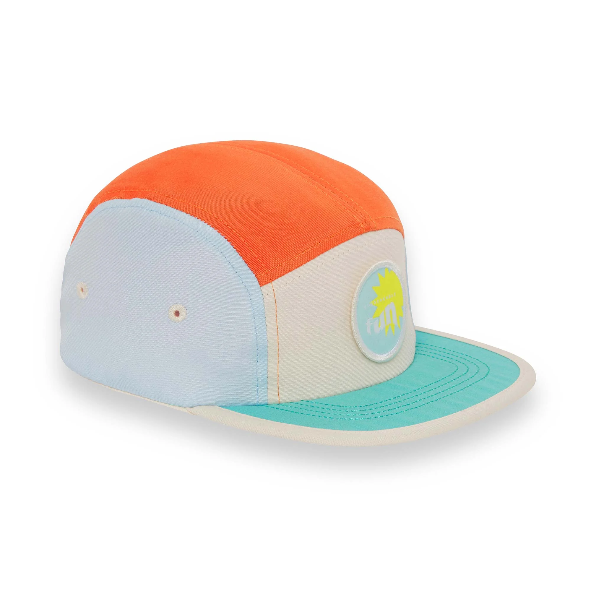 KiETLA VIBE šiltovka s UV ochranou - Orange 55 - 57 cm