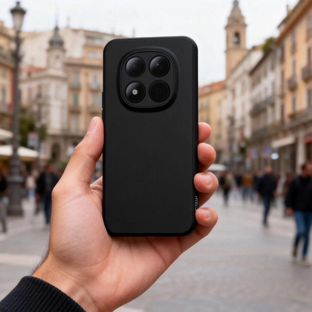 Silikónový obal pre Xiaomi Redmi Note 15 Pro 5G Čierna