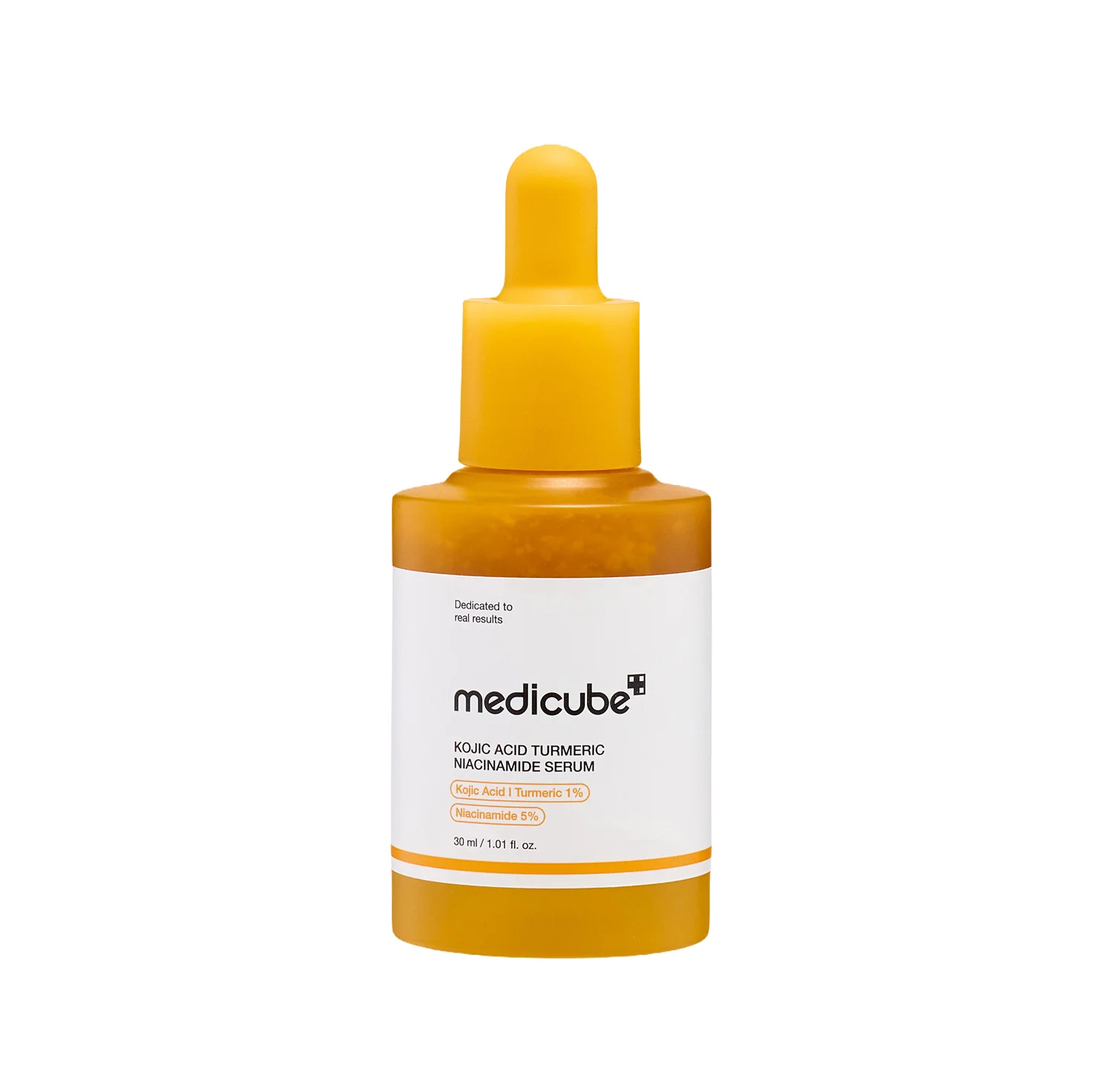 MEDICUBE Kojic Acid Turmeric Niacinamide Serum Rozjasňujúce sérum s kyselinou kojovou, kurkumou a niacínamidom 30ml