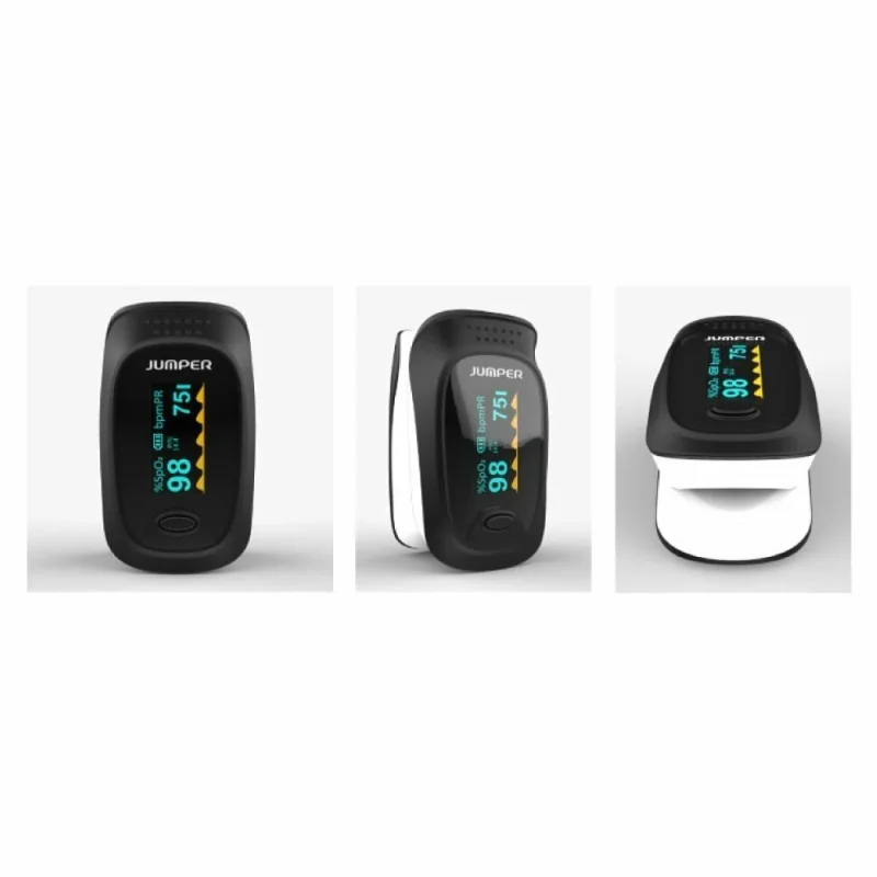 Babys Jumper JPD-500D pulzný oxymeter na prst OLED