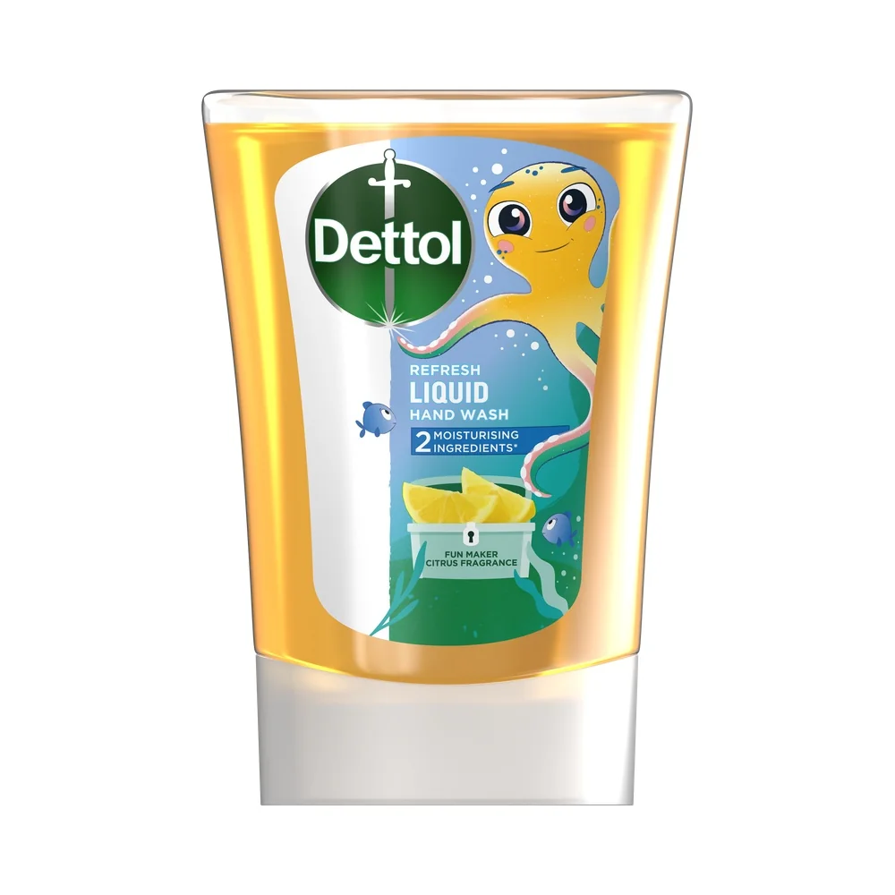 Dettol Tekuté mydlo Kids Bavič Citrus - náhradná náplň 250 ml