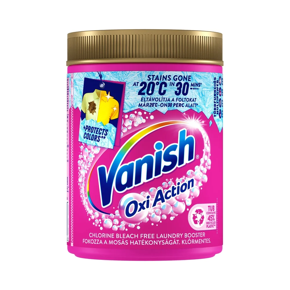 Vanish Oxi Action prášok na odstránenie škvŕn 970 g