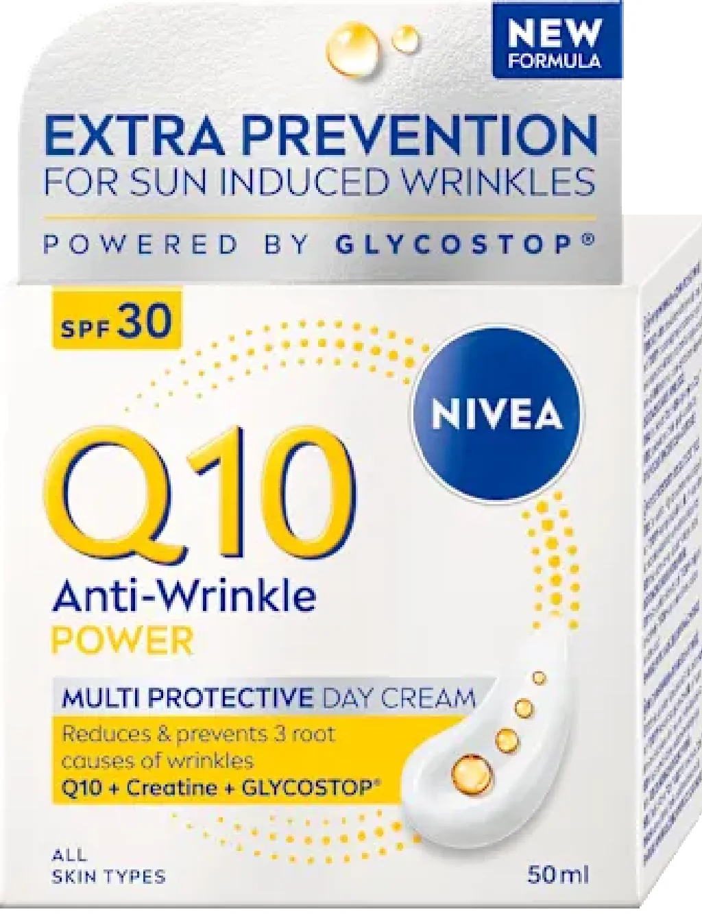 Nivea krém 150ml Q10 OF30