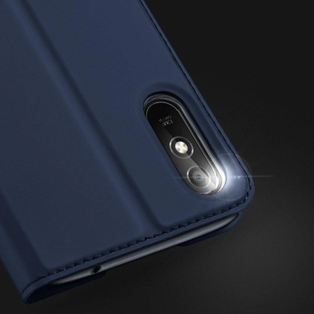 Knižkové puzdro Skin Pro pre Xiaomi Redmi 9A - Čierna Elegantná ochrana