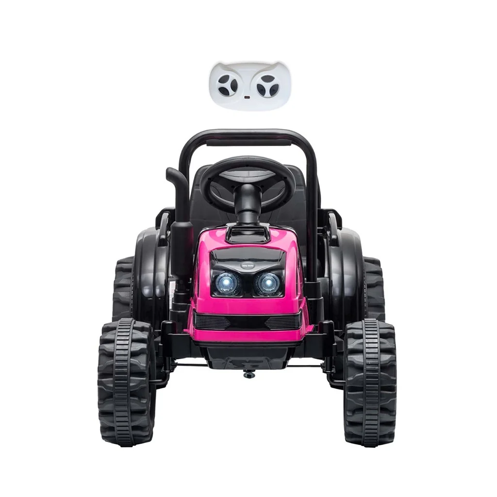 Elektrický traktor s prívesom Milly Mally Farmer ružová , 20C59512