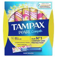 Tampax Compak Pearl Regular Tampóny S Aplikátorom