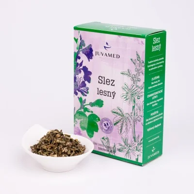 JUVAMED SLEZ LESNÝ - LIST 1×40 g, sypaný čaj