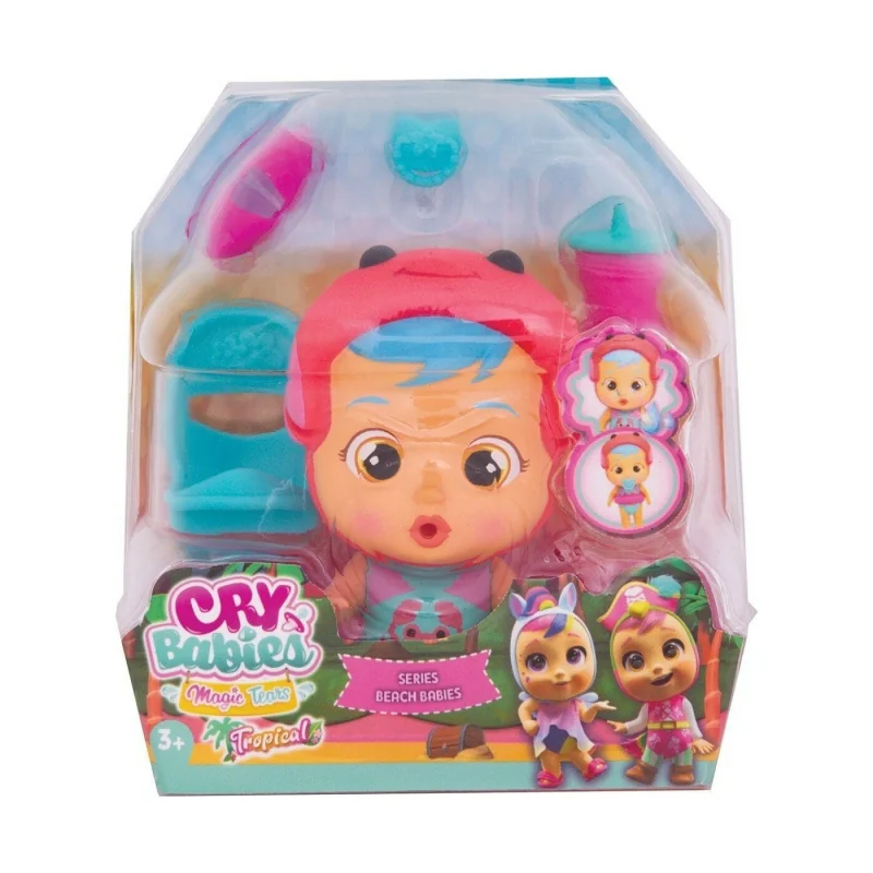 IMC Toys Cry Babies Magic Tears Tropical Beach Babies zberateľská bábika