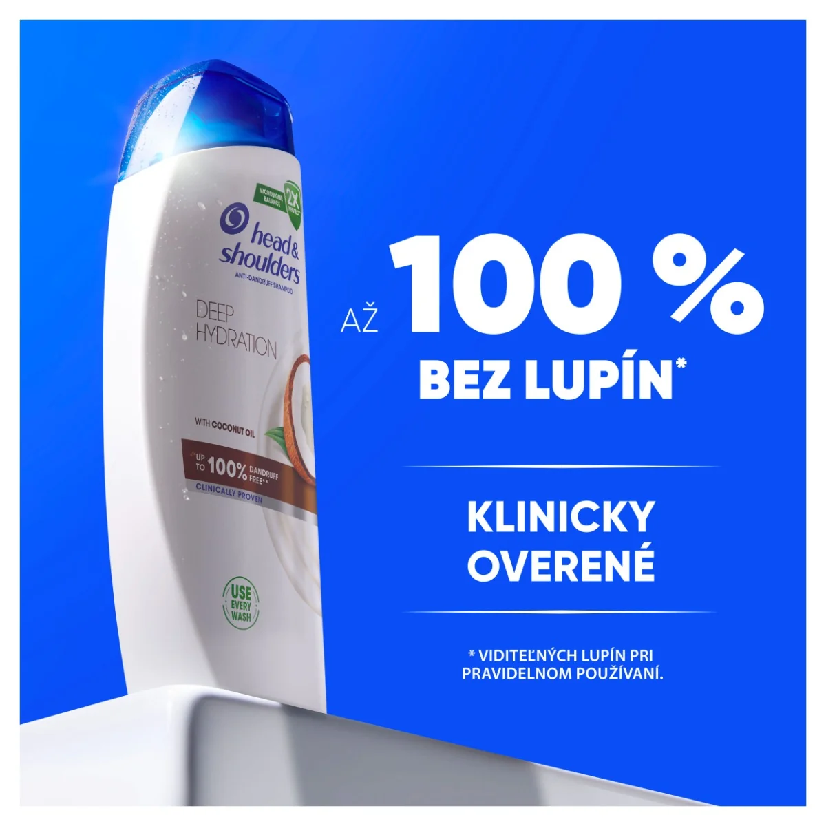H&S SHP DEEP HYDRATIONKOKOS.OLEJ 500ML 1×500 ml, šampón proti lupinám
