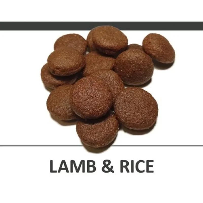 DELIKAN CD Lamb and Rice 23/11 3kg Kompletné superprémiové krmivo s jahňacím mäsom a ryžou pre psy stredných a veľkých plemien