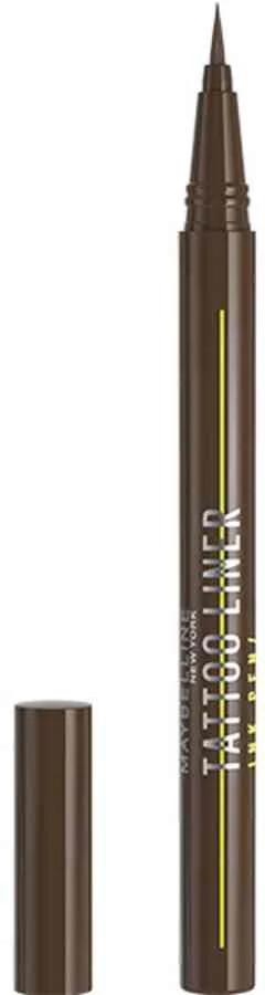 Maybelline New York Tattoo Liner Ink Pen Brown tekutá očná linka v pere 1×1 ml, tekutá očná linka