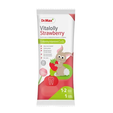BENEFIT ESHOP-DR.MAX VITALOLLY STRAWBERRY 1×1 ks, lízanka