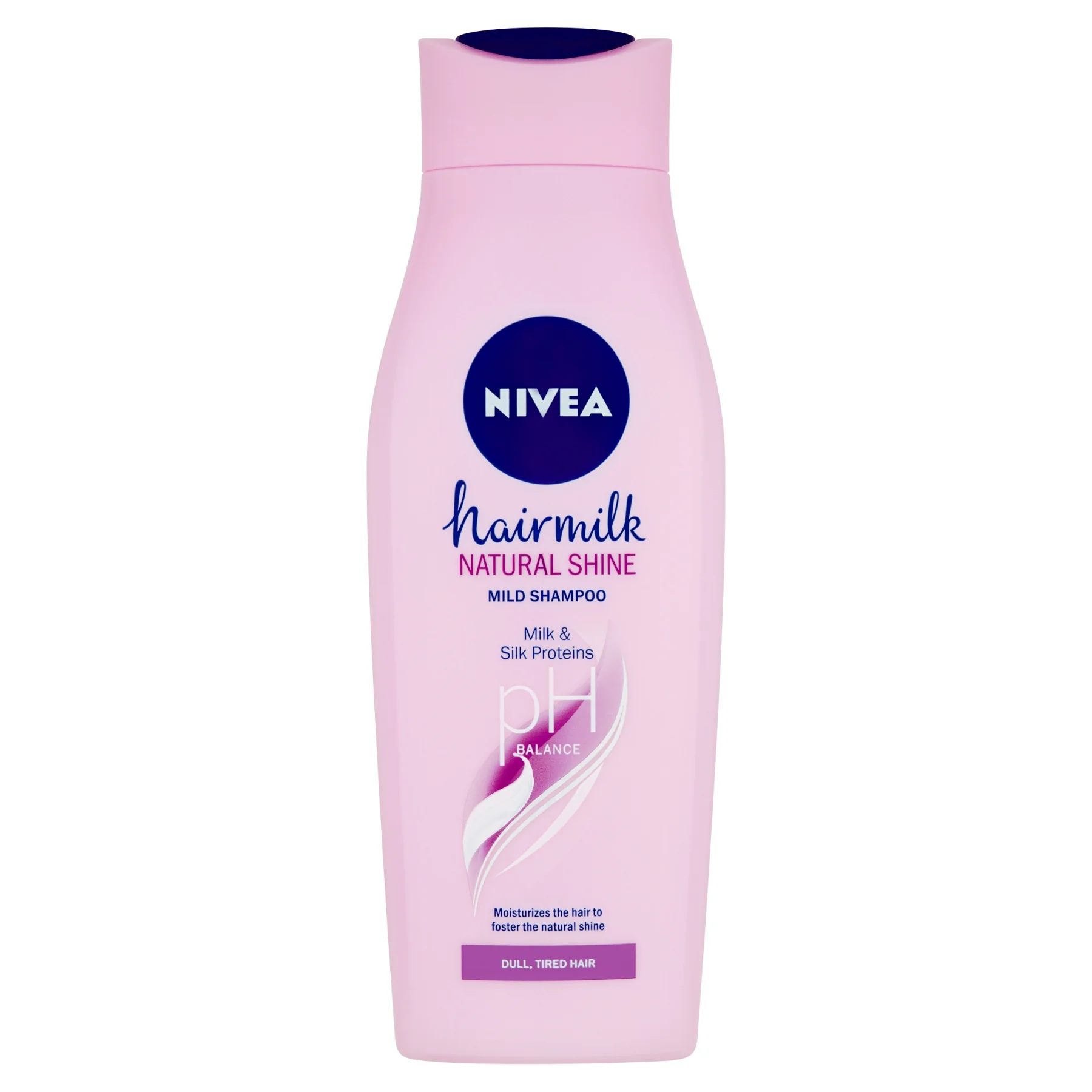 Nivea Šampón Hairmilk Shine 400ml 1×400 ml, šampón