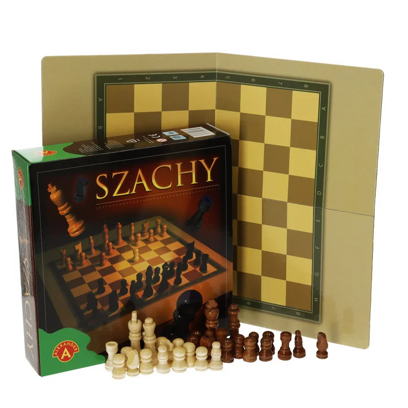 Šach spoločenská hra drevená ALEXANDER 
