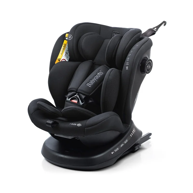 Babyauto Valora i-Fix i-Size 360 autosedačka 40–150 cm, čierna