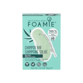 Foamie - Tuhý šampón Aloe You Vera Much 1×1 ks, tuhý šampón