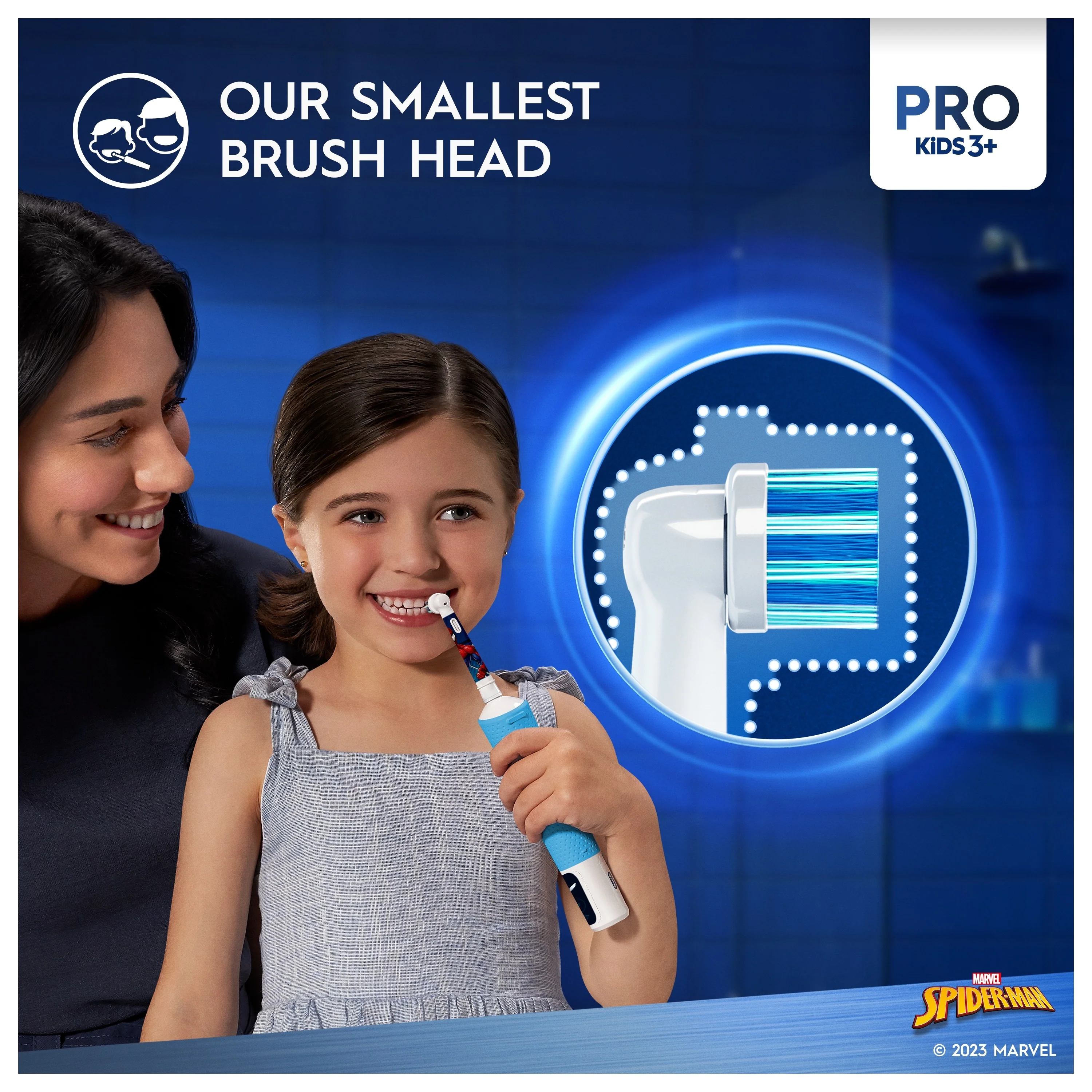 Oral B EK Pro Junior 3+ Spiderman 1×1 ks, elektrická zubná kefka