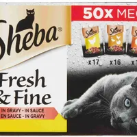 SHEBA Kapsička pre mačky Fresh&Fine Hydina
