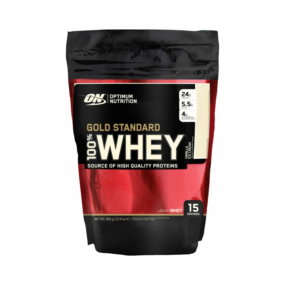 Optimum Nutrition 100% Whey Gold Standard 450-465 g dvojitá čokoláda
