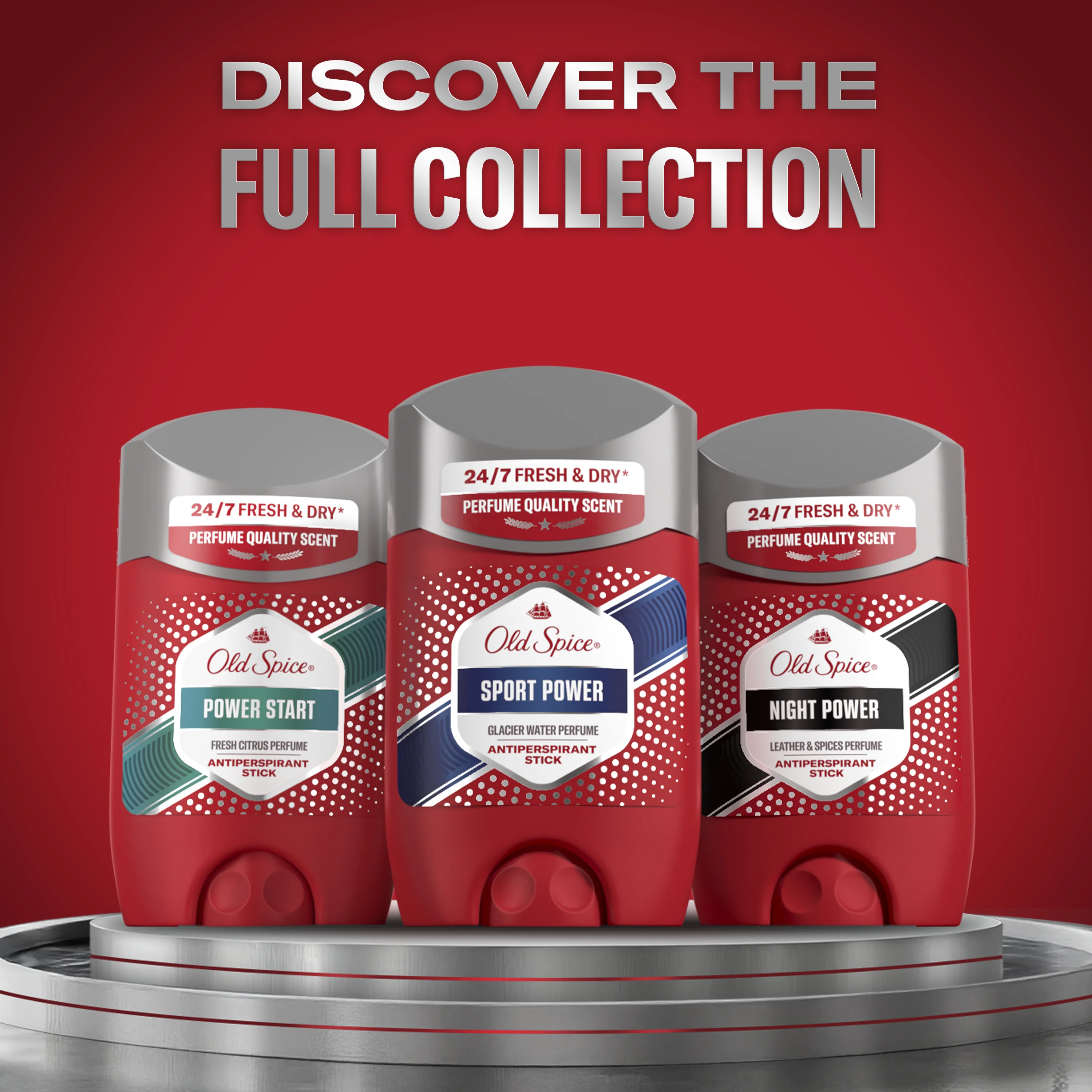 Old Spice Night Power tuhý antiperspirant 50 ml