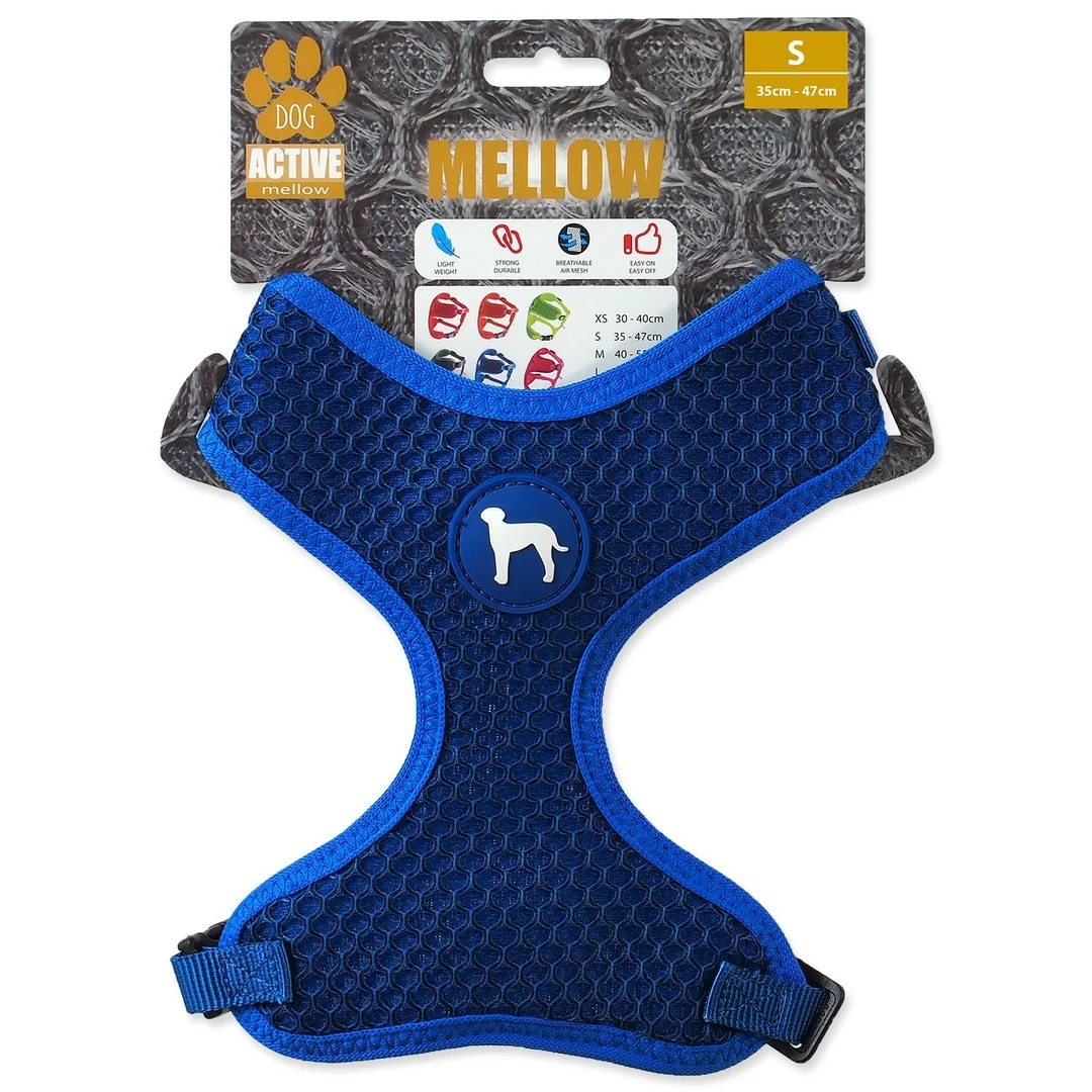 Postroj Active Dog Mellow S tmavo modrý 1,5x35-47cm