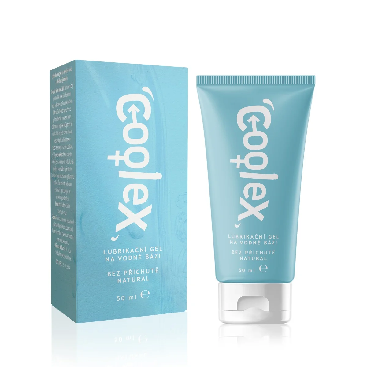 Coolex LG na vodnej báze bez príchute (tuba) 50 ml