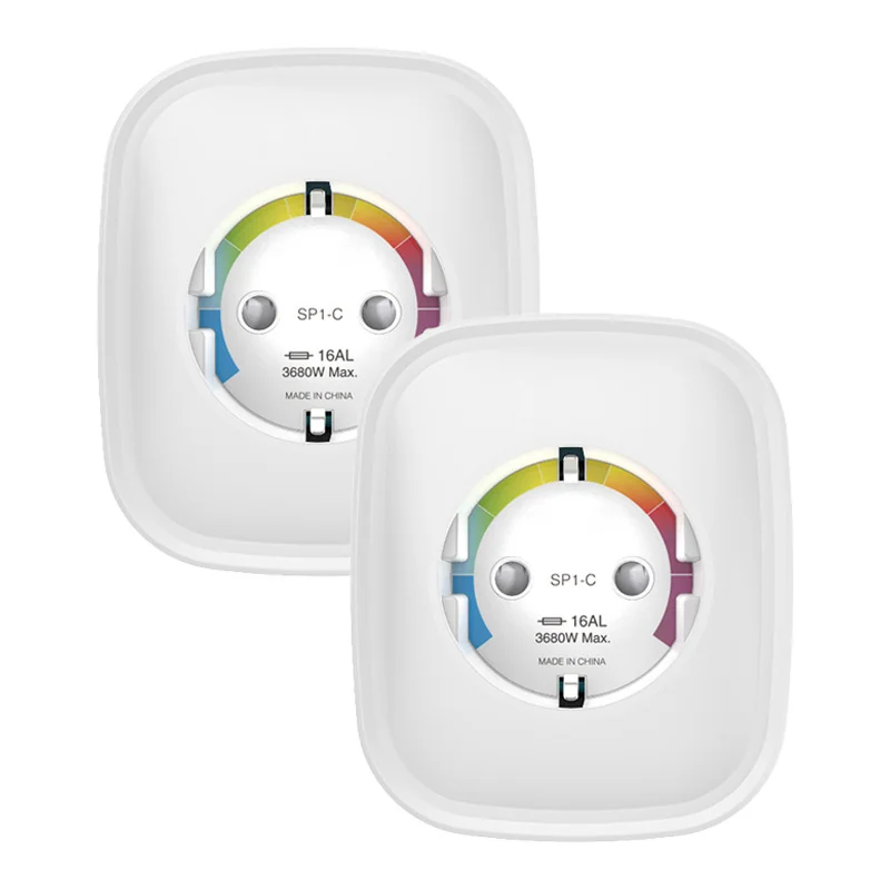 Gosund SP1-HE Smart inteligentná zásuvka HomeKit 16A / 3680W 2ks, biela