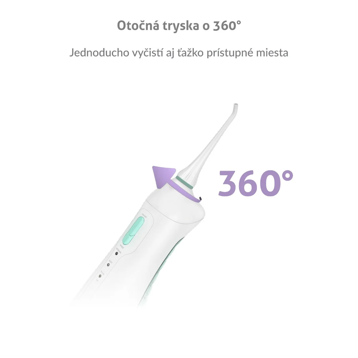 TrueLife AquaFloss Compact 1×1 ks, ústna sprcha